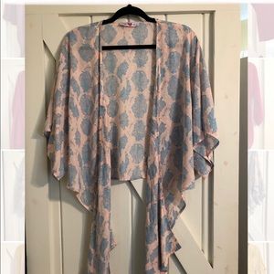 NWOT buddy love size M snakeskin wrap top